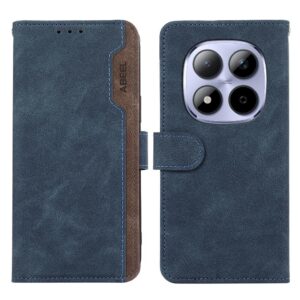 Abeel Xiaomi Redmi Note 15 Pro+ 5G Color Block Magnetic RFID Leather Blue Brown-Θήκη Βιβλίο