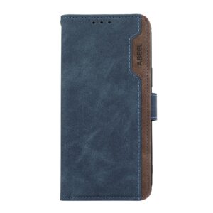 Abeel Xiaomi Redmi Note 15 Pro+ 5G Color Block Magnetic RFID Leather Blue Brown-Θήκη Βιβλίο