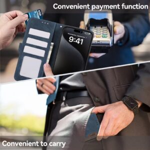 Abeel Xiaomi Redmi Note 15 Pro+ 5G Color Block Magnetic RFID Leather Blue Brown-Θήκη Βιβλίο