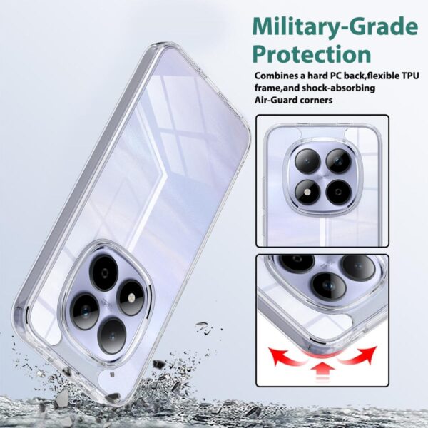 Xiaomi Redmi Note 15 Pro 5G Scratchproof Acrylic TPU -Θήκη Σιλικόνης Διάφανη