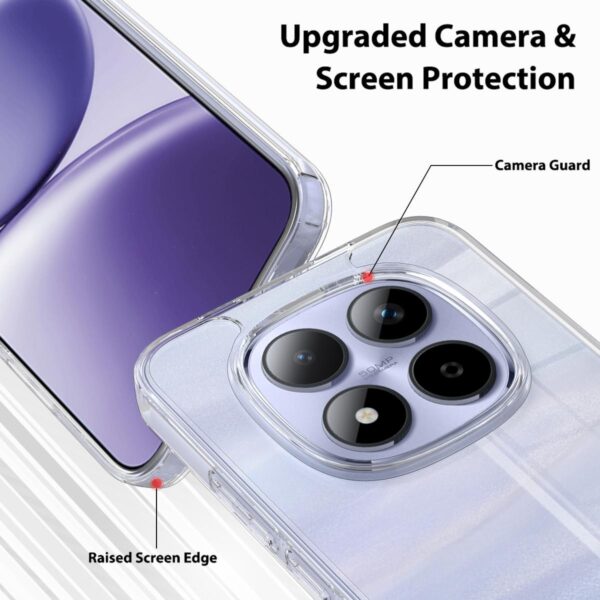 Xiaomi Redmi Note 15 Pro 5G Scratchproof Acrylic TPU -Θήκη Σιλικόνης Διάφανη