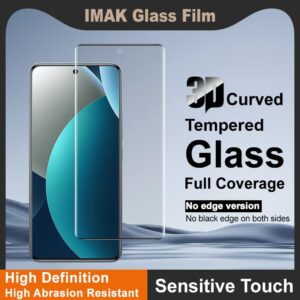 IMAK Xiaomi Redmi Note 15 Pro 4G Full Τζαμάκι Version 3D Curved Tempered Glass Film