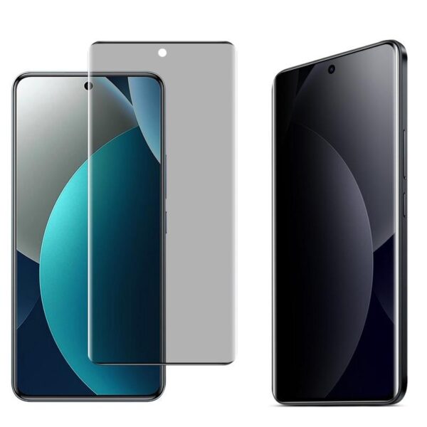 IMAK Xiaomi Redmi Note 15 Pro 4G Privacy Full Τζαμάκι Version 3D Curved Tempered Glass Film