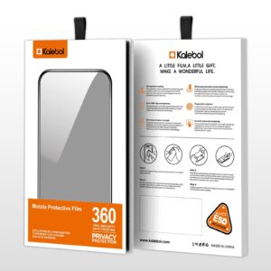 Kaledol Xiaomi Redmi Note 15 Pro 5G Privacy Full Τζαμάκι 9H+ High-Aluminum Tempered Glass Film