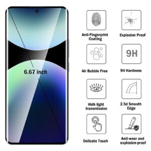 Kaledol Xiaomi Redmi Note 15 Pro Plus 5G Full Τζαμάκι 9H+ High-Aluminum Tempered Glass Film