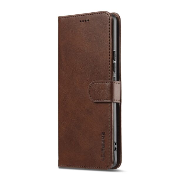 Lc.Imeeke Xiaomi Redmi Note 15 Pro 4G Calf Texture Leather Coffee-Θήκη Βιβλίο Lc.Imeeke Xiaomi Redmi Note 15 Pro 4G Calf Texture Leather Coffee-Θήκη Βιβλίο