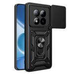 Xiaomi Redmi Note 15 Pro+ 5G Sliding Camera Cover Design TPU+PC Black-Θήκη Σκληρή