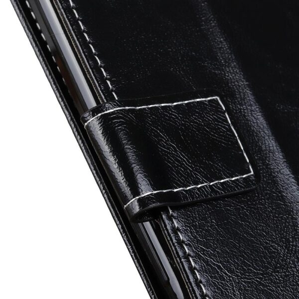 Xiaomi Redmi Note 15 Pro 4G Retro Crazy Horse Texture Leather Black-Θήκη Βιβλίο