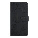 Xiaomi Redmi Note 15 Pro 5G Skin Feel Butterfly Embossed Flip Leather Black-Θήκη Βιβλίο