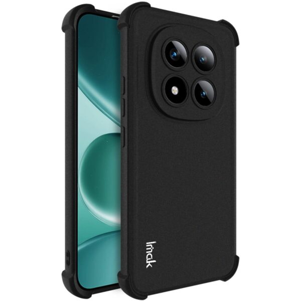 Imak Xiaomi Redmi Note 15 Pro+ 5G Shockproof Airbag TPU Matte Black-Θήκη Σιλικόνης