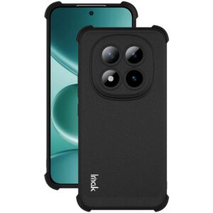 Imak Xiaomi Redmi Note 15 Pro+ 5G Shockproof Airbag TPU Matte Black-Θήκη Σιλικόνης