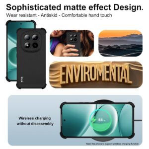 Imak Xiaomi Redmi Note 15 Pro+ 5G Shockproof Airbag TPU Matte Black-Θήκη Σιλικόνης