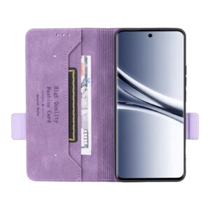 Xiaomi Redmi Note 15 5G / 4G/ Poco M8 5G Magnetic Clasp Leather Purple-Θήκη Βιβλίο