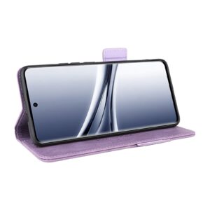 Xiaomi Redmi Note 15 5G / 4G/ Poco M8 5G Magnetic Clasp Leather Purple-Θήκη Βιβλίο