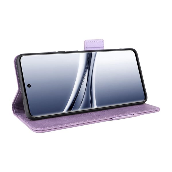 Xiaomi Redmi Note 15 5G / 4G/ Poco M8 5G Magnetic Clasp Leather Purple-Θήκη Βιβλίο