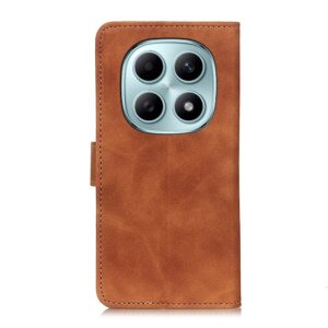 Khazneh Xiaomi Redmi Note 15 5G/4G Retro Texture Flip Leather Brown-Θήκη Βιβλίο
