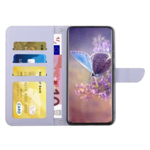 Xiaomi Redmi Note 15 Pro+ 5G Skin Feel Butterfly Embossed Flip Leather Purple-Θήκη Βιβλίο