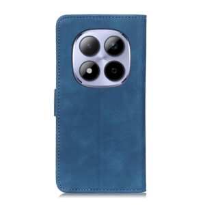 Khazneh Xiaomi Redmi Note 15 Pro+ 5G Retro Texture Flip Leather Blue-Θήκη Βιβλίο