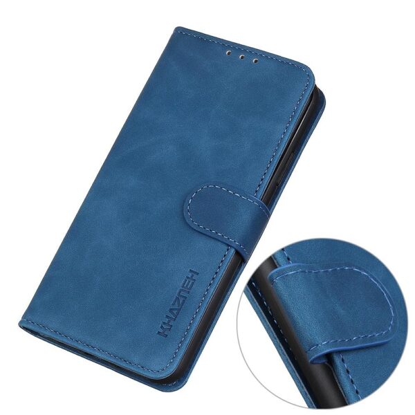 Khazneh Xiaomi Redmi Note 15 Pro+ 5G Retro Texture Flip Leather Blue-Θήκη Βιβλίο