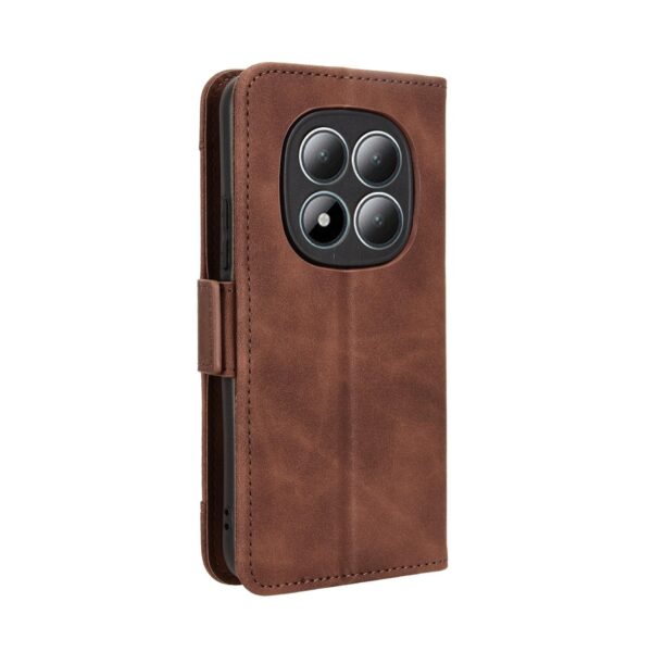 Xiaomi Redmi Note 15 Pro+ 5G /Poco M8 Pro 5G Skin Feel Calf Texture Card Slots Leather Brown-Θήκη Βιβλίο