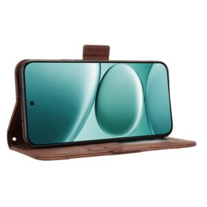 Xiaomi Redmi Note 15 Pro+ 5G /Poco M8 Pro 5G Skin Feel Calf Texture Card Slots Leather Brown-Θήκη Βιβλίο