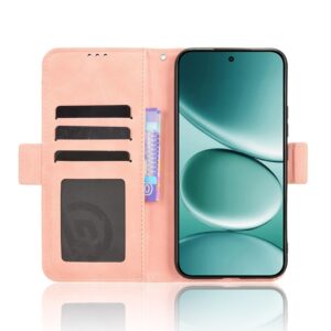 Xiaomi Redmi Note 15 Pro 4G Skin Feel Calf Texture Card Slots Leather Pink-Θήκη Βιβλίο