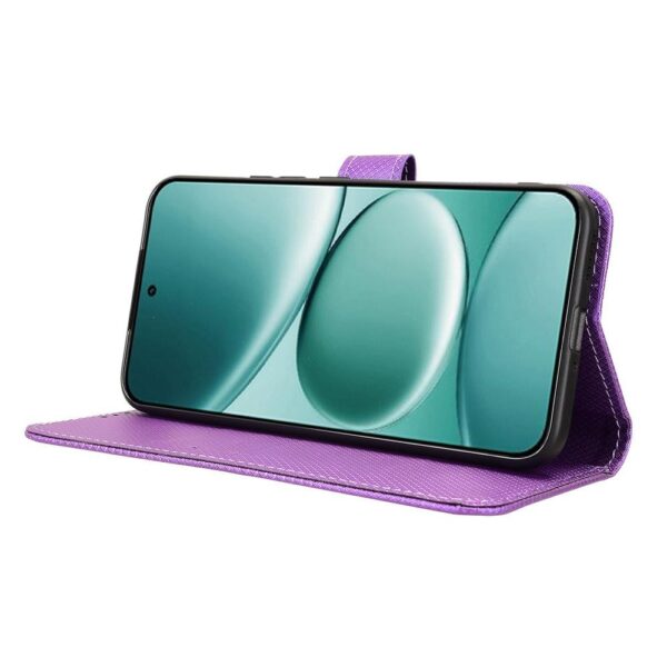 Xiaomi Redmi Note 15 Pro 4G Diamond Texture Leather Purple-Θήκη Βιβλίο