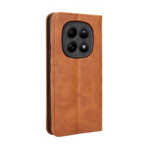 Xiaomi Redmi Note 15 5G / 4G/ Poco M8 5G Magnetic Buckle Retro Texture Leather Brown-Θήκη Βιβλίο