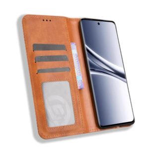 Xiaomi Redmi Note 15 5G / 4G/ Poco M8 5G Magnetic Buckle Retro Texture Leather Brown-Θήκη Βιβλίο