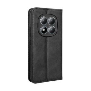 Xiaomi Redmi Note 15 Pro+ 5G/Poco M8 Pro 5G Magnetic Buckle Retro Texture Leather Black-Θήκη Βιβλίο