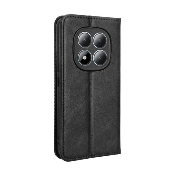 Xiaomi Redmi Note 15 Pro+ 5G/Poco M8 Pro 5G Magnetic Buckle Retro Texture Leather Black-Θήκη Βιβλίο
