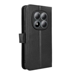 Xiaomi Redmi Note 15 Pro 4G Diamond Texture Leather Black-Θήκη Βιβλίο