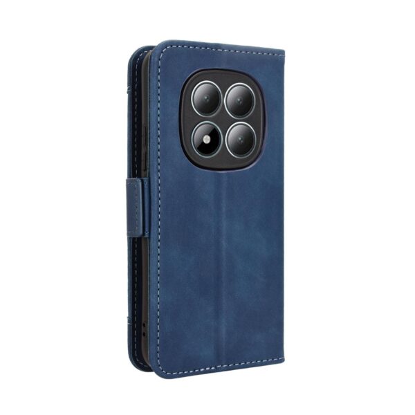 Xiaomi Redmi Note 15 Pro+ 5G /Poco M8 Pro 5G Skin Feel Calf Texture Card Slots Leather Blue-Θήκη Βιβλίο