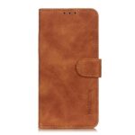 Khazneh Xiaomi Redmi Note 15 Pro+ 5G Retro Texture Flip Leather Brown-Θήκη Βιβλίο