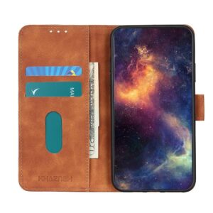 Khazneh Xiaomi Redmi Note 15 Pro+ 5G Retro Texture Flip Leather Brown-Θήκη Βιβλίο