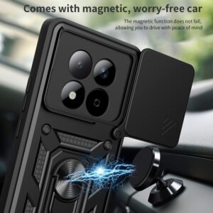 Xiaomi Redmi Note 15 Pro 5G Sliding Camera Cover Design TPU+PC Red-Θήκη Σκληρή