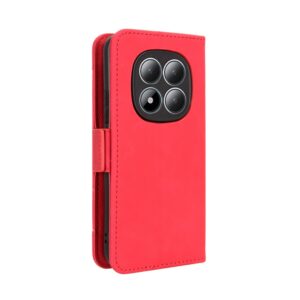Xiaomi Redmi Note 15 Pro+ 5G/Poco M8 Pro 5G Skin Feel Calf Texture Card Slots Leather Red-Θήκη Βιβλίο